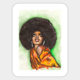 Diana Ross Sticker